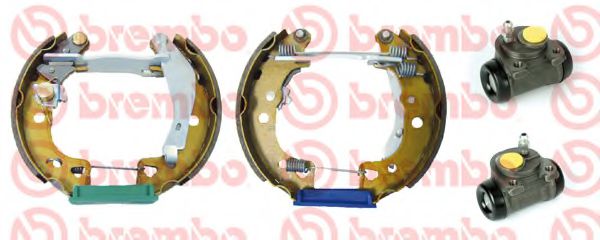 Тормозные колодки барабанные BREMBO K 61 055