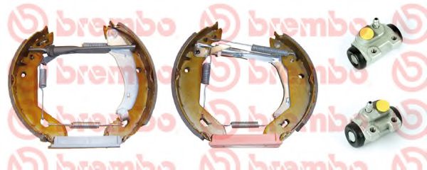 Тормозные колодки барабанные BREMBO K 61 059