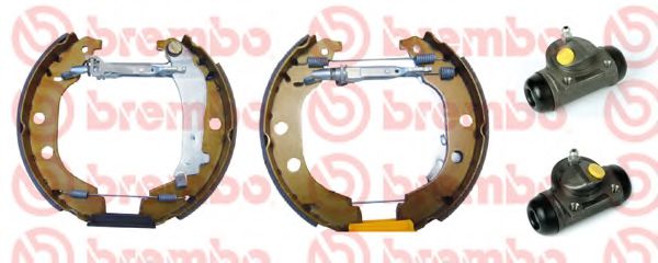 Тормозные колодки барабанные BREMBO K 61 066