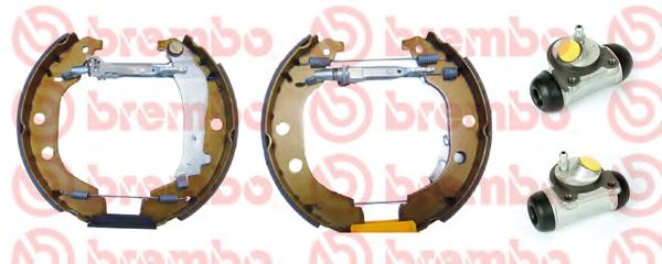 Тормозные колодки барабанные BREMBO K 61 067