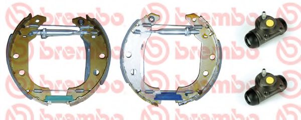 Тормозные колодки барабанные BREMBO K 61 071