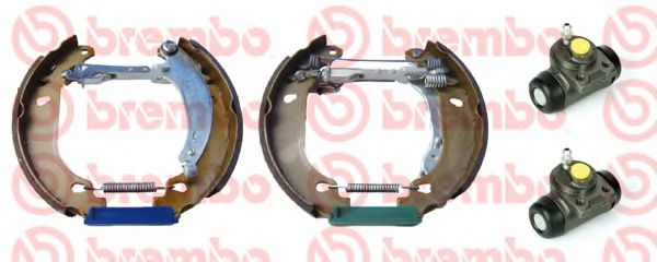 Тормозные колодки барабанные BREMBO K 61 073