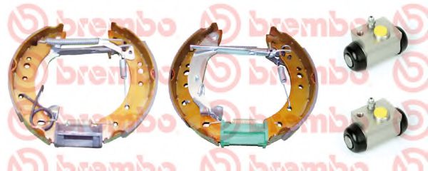 Тормозные колодки барабанные BREMBO K 61 080