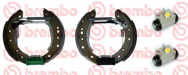Тормозные колодки барабанные BREMBO K 61 082