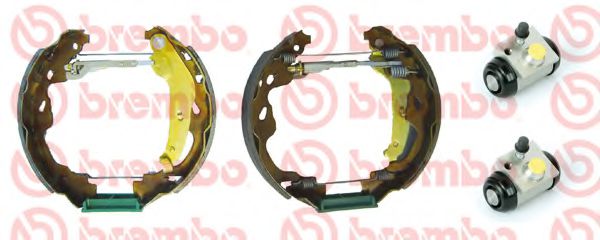 Тормозные колодки барабанные BREMBO K 61 083
