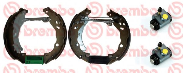 Тормозные колодки барабанные BREMBO K 61 084