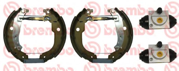 Тормозные колодки барабанные BREMBO K 61 086