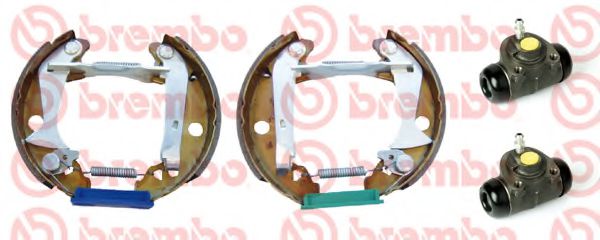 Тормозные колодки барабанные BREMBO K 68 011