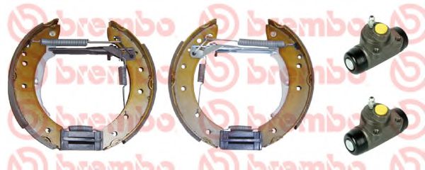 Тормозные колодки барабанные BREMBO K 68 056