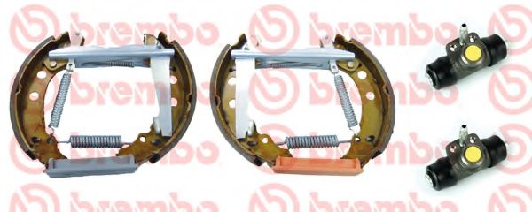 Тормозные колодки барабанные BREMBO K 85 018