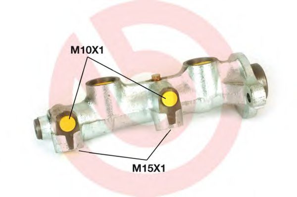 Главный тормозной цилиндр brembo M 59 051