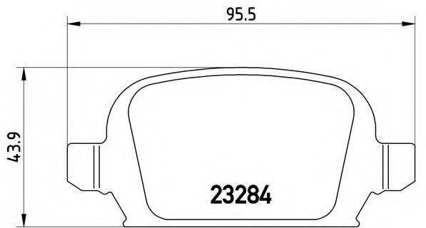 Тормозные колодки BREMBO P 59 037