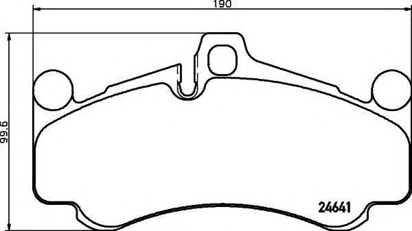 Тормозные колодки BREMBO P 65 034