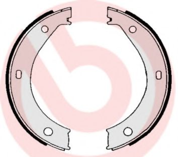 Тормозные колодки барабанные BREMBO S 06 503