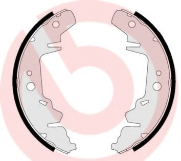 Тормозные колодки барабанные BREMBO S 11 501