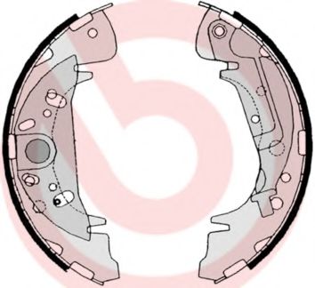 Тормозные колодки барабанные BREMBO S 11 504