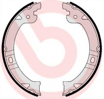 Тормозные колодки барабанные BREMBO S 11 505