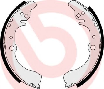 Тормозные колодки барабанные BREMBO S 16 512