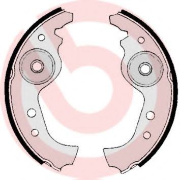 Тормозные колодки барабанные BREMBO S 23 501