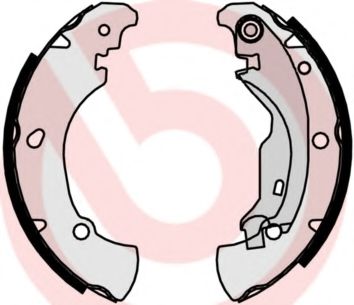 Тормозные колодки барабанные BREMBO S 23 519