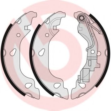 Тормозные колодки барабанные BREMBO S 23 521