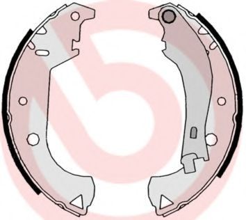 Тормозные колодки барабанные BREMBO S 23 524