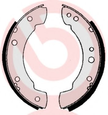Тормозные колодки барабанные BREMBO S 23 566