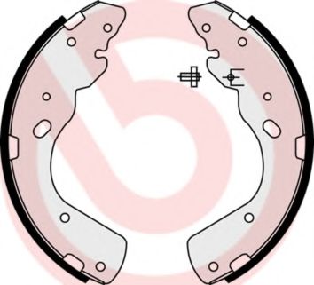 Тормозные колодки барабанные BREMBO S 23 576