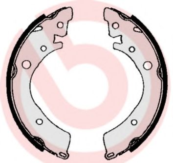 Тормозные колодки барабанные BREMBO S 28 502