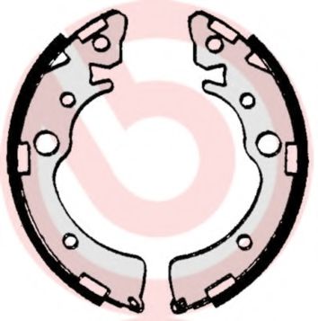 Тормозные колодки барабанные BREMBO S 28 509