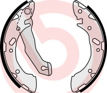 Тормозные колодки барабанные BREMBO S 30 503