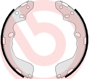 Тормозные колодки барабанные BREMBO S 30 508