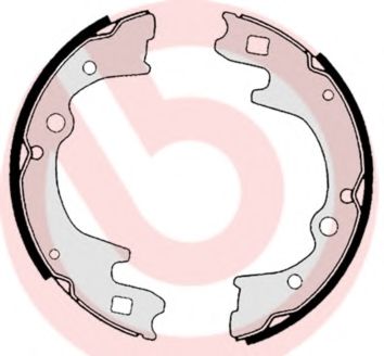 Тормозные колодки барабанные BREMBO S 30 515