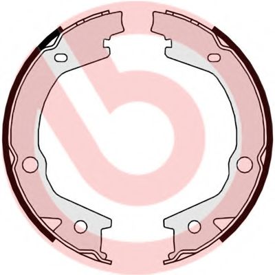 Тормозные колодки барабанные BREMBO S 30 530