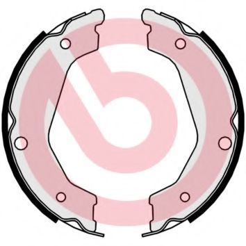 Тормозные колодки барабанные BREMBO S 30 534