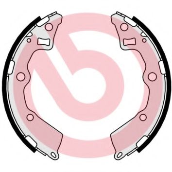 Тормозные колодки барабанные BREMBO S 30 538