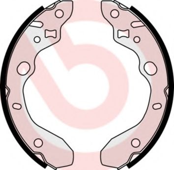 Тормозные колодки барабанные BREMBO S 49 518