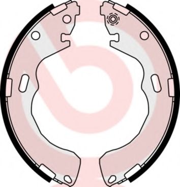 Тормозные колодки барабанные BREMBO S 49 519