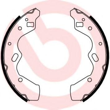 Тормозные колодки барабанные BREMBO S 49 520