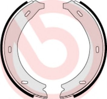 Тормозные колодки барабанные BREMBO S 50 509
