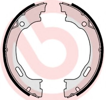 Тормозные колодки барабанные BREMBO S 50 516