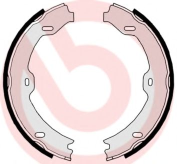 Тормозные колодки барабанные BREMBO S 50 519