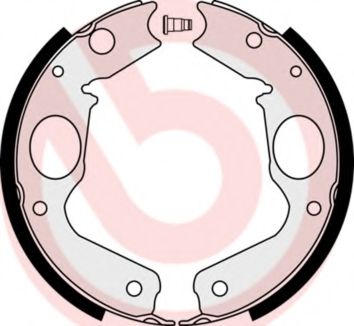 Тормозные колодки барабанные BREMBO S 54 518
