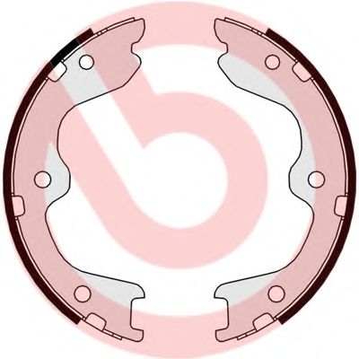 Тормозные колодки барабанные BREMBO S 56 544