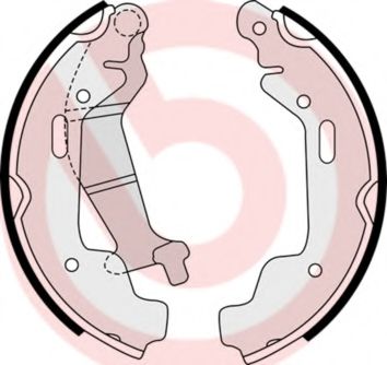 Тормозные колодки барабанные BREMBO S 59 516