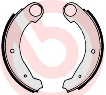 Тормозные колодки барабанные BREMBO S 61 503
