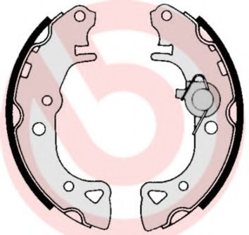 Тормозные колодки барабанные BREMBO S 61 516