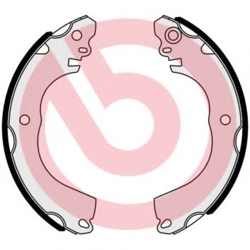 Тормозные колодки барабанные BREMBO S 61 543
