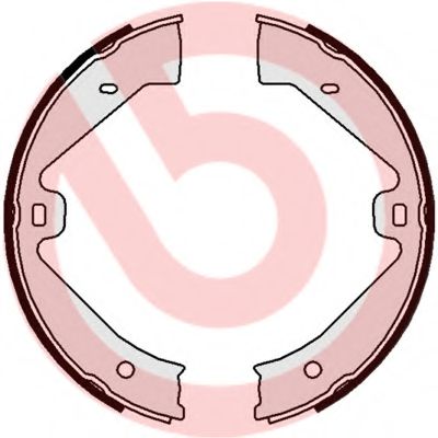 Тормозные колодки барабанные BREMBO S 65 505