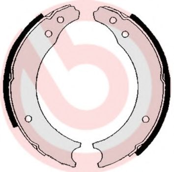 Тормозные колодки барабанные BREMBO S 68 502